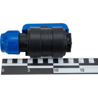 Шаровой кран VALFEX ПНД компрессионный цанга - внутренняя резьба, разборный 25x1/2" 1210012525012