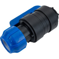 Шаровой кран VALFEX ПНД компрессионный цанга - внутренняя резьба, разборный 32x3/4" 1210012532034