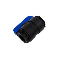 Компрессионный шаровой кран VALFEX ПНД ВН/ВН резьба разборный 3/4"-3/4" Ду16 1210116034034