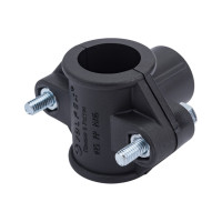 Болтовая седелка VALFEX ПНД 25-1/2"121001525012