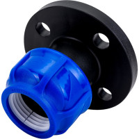 Фланец адаптер VALFEX ПНД пластиковый (фланцевое соединение) 50-1 1/2" 1210012750112