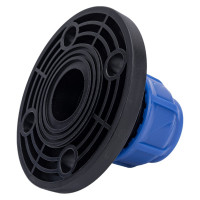 Фланец адаптер VALFEX ПНД пластиковый (фланцевое соединение) 50-2" 1210012750200