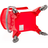 Одноведерная тележка HQ profiline с универсальным отжимом, красная, 31 л 74621