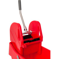 Одноведерная тележка HQ profiline с универсальным отжимом, красная, 31 л 74621