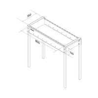 Мангал стационарный GRATAR МАН 301