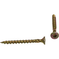 Саморез по дереву HIMTEX проф. желт. потай Torx 15, 3,5x35, 500 шт. 03535Fh