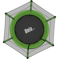 Батут UNIXline 4,6 ft Green 140 см TR46GRE