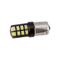 Автолампа SKYWAY диод S25 (P21W) 12/24V 16 SMD диодов 1-конт BA15s белая, 2 шт. S08202072