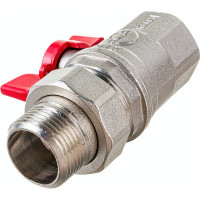 Шаровой кран VALFEX PREMIUM для воды, с американкой, 3/4" ВР/НР, бабочка VF.227.NB1.034.PREMIUM