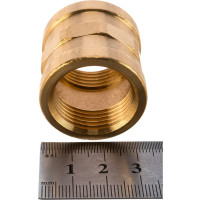 Муфта Viega ВВ, 3/4", бронза RX, равнопроходная 266554