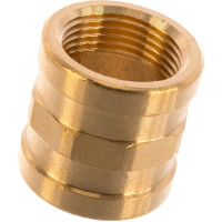 Муфта Viega ВВ, 3/4", бронза RX, равнопроходная 266554