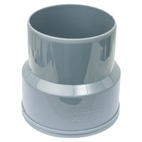 Переход с чугуна на пластик VALFEX 110x124, внутренняя канализация с манжетой 23124110М