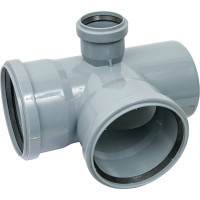 Двухплоскостная крестовина VALFEX 110/110/50, правая, внутренняя канализация 28211150