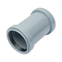 Двухраструбная муфта VALFEX 50 мм, внутренняя канализация 20106050