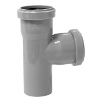 Тройник VALFEX 87.5 градусов, 50-50, внутренняя канализация 24050050