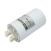 Конденсатор TDM ELECTRIC ДПС 450В, 16мкФ, 5проц., плоский разъем, SQ0739-0018