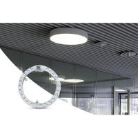 Светодиодный модуль со встроенным драйвером Apeyron 230В, 18Вт, smd2835, 1620Лм, 4000К, ø178x16мм 02-60