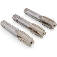 Ручные метчики GSR M24х3 HSSG DIN352 6H набор 3 шт для глухих и сквозных отверстий  B00105310