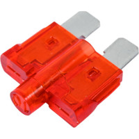 Предохранитель MEDIUM стандарт с индикатором Nord-Yada 10A 19,1x5,1мм, h18,8 W270-1 2шт в упаковке 901781