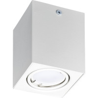 Накладной светильник RITTER Arton квадрат 80x80x100 GU10 алюминий белый 51409 1