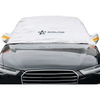 Чехол-тент на крышу и окна автомобиля Airline защитный 259х140х56 см, универсальный, серый ADCT003