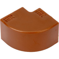 Поворот IEK ELECOR 90град КМП 16x16 дуб 4шт.компл EL-KK10D-P-016-016-K11
