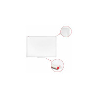 Магнитно-маркерная доска BRAUBERG Standard 90x120 см, ПВХ рамка 237562