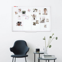 Магнитно-маркерная доска BRAUBERG Standard 90x120 см, ПВХ рамка 237562