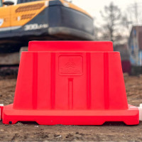 Вставной дорожный блок Экопром 1200 красный 3011.0135.101.000