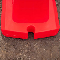 Вставной дорожный блок Экопром 1200 красный 3011.0135.101.000