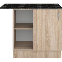 Напольный шкаф Комфорт-Питер угловой 1000(400) 091 дуб сонома 911678091