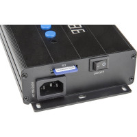 Контроллер DMX Uniel для управления RGB прожекторами серии ULF-L52 DC24V. ULC-L52 RGB/DC24V BLACK UL-00008371