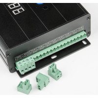 Контроллер DMX Uniel для управления RGB прожекторами серии ULF-L52 DC24V. ULC-L52 RGB/DC24V BLACK UL-00008371