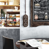 Одноклавишный переключатель WERKEL W5812052/ Vintage (мокко матовый/хром) a055915