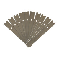 Лезвия для скребка 10 шт, 10 см, Baiyun NV NV-06301/blade