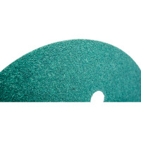 Круг шлифовальный на липучке - зелёный 125 мм, 5 шт, P100 FASTER TOOLS 8540