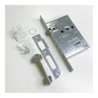 Врезной замок под сувальдный ключ VETTORE 008 CP хром 20306