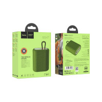 Портативная колонка Hoco BS47 зеленый, ткань 6931474756008