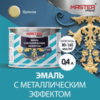 Эмаль с металлическим эффектом Master Prime бронза (0.4 л) 4300007153