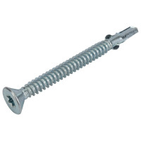 Шуруп флюгель Rusconnect CWM6370  (Flugel, JFL) потай 6,3x70 (100 шт) для крепления дерева к металлу TORX30 316370