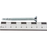 Шуруп флюгель Rusconnect CWM6370  (Flugel, JFL) потай 6,3x70 (100 шт) для крепления дерева к металлу TORX30 316370