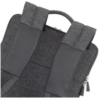 Рюкзак RIVACASE MacBook Pro and Ultrabook backpack black melange, 13.3" 8825