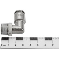 Цанговый разъем Г-образный (3/8"; 10x8 мм) Rossvik B184/12.R