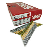 Реечные гвозди Senco D34 2.9x50 Ring HDG, ершеные, горячий цинк, 2000 шт. GE51ASBKR