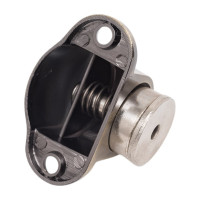 Ограничитель двери СКОБЯНОЙ с магнитом, напольный, бронза 002466