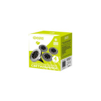 Светодиодный светильник ФАZА SLR-S14 8SMD грунтовый IP44 корпус нерж. сталь солнечная батарея (уп.4шт) 5041011