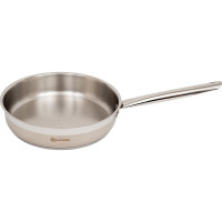 Сковорода Катюша София нержавеющая сталь 26 см, стекл. крышка, арт.29910-260-0