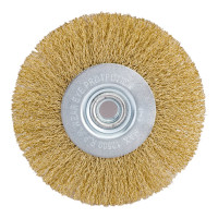 Щетка дисковая для УШМ 125 мм, M14, гофрированная проволока Gepard GP0892-125