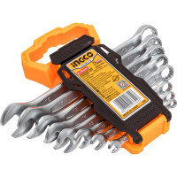 Набор комбинированных гаечных ключей INGCO 6-19 мм 8 пред. HKSPA1088-I