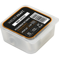 Резьбовые вставки WIEDERKRAFT M10x1,25, 2,5d, 10 предметов WDK-IN10122